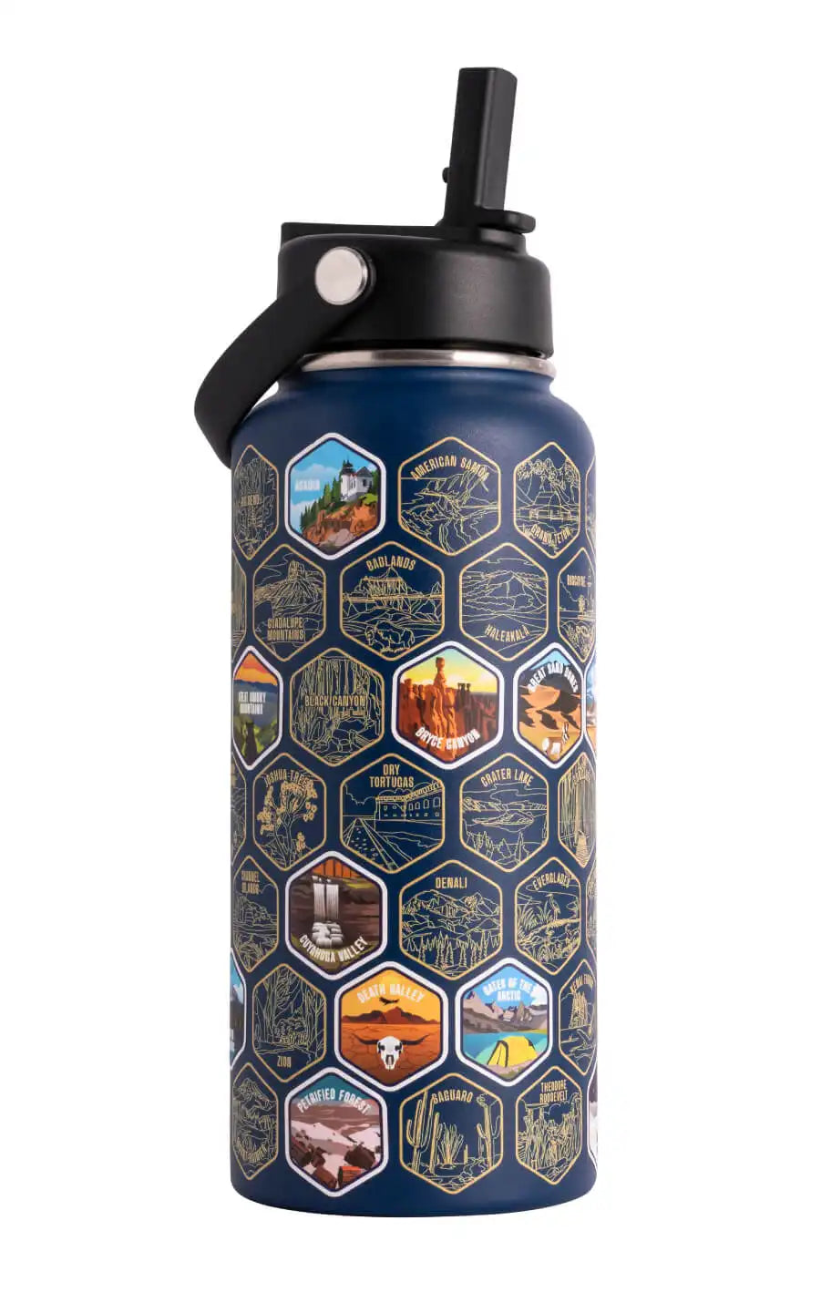 Lets Wander™ National Parks Water Bottle + Stickers