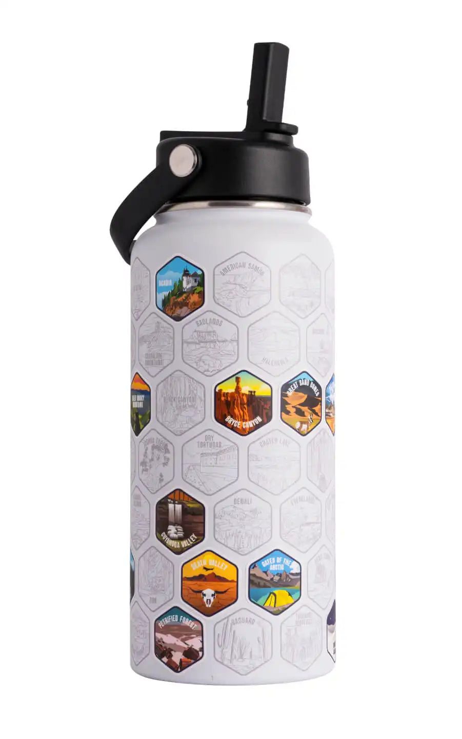 Lets Wander™ National Parks Water Bottle + Stickers