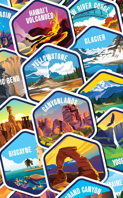 Lets Wander™ Extra National Parks Sticker Sheets